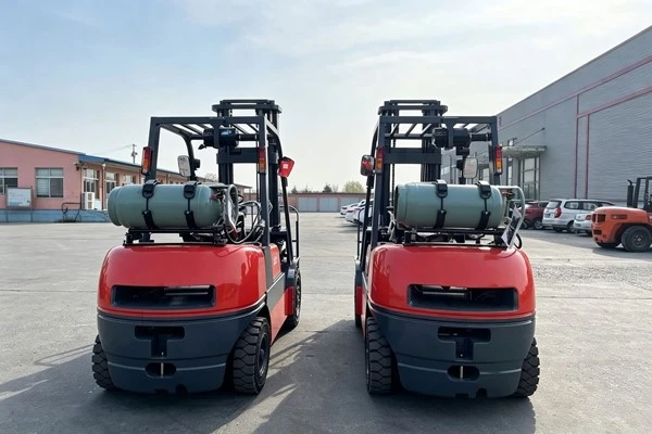 Red Forklift Machine Red Forklift Machine